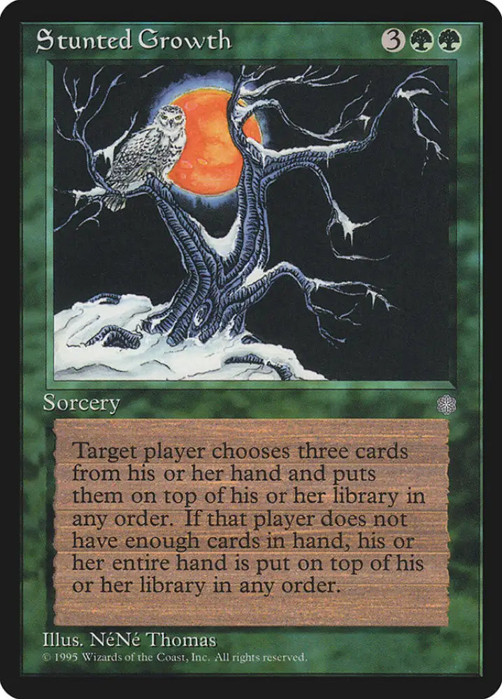 Stunted Growth [Ice Age] - MTG Single