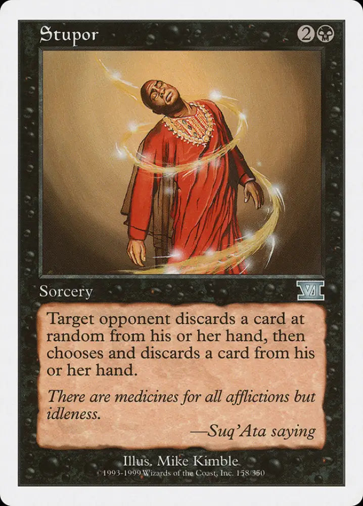 Stupor [Classic Sixth Edition] - MTG Single