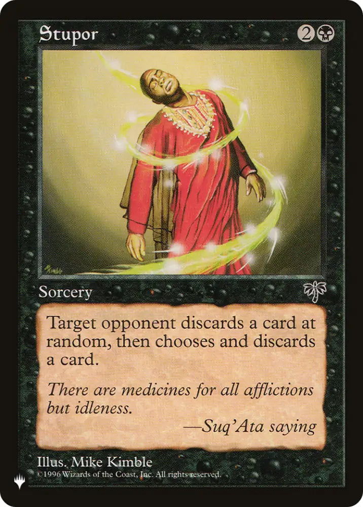 Stupor [The List] - MTG Single