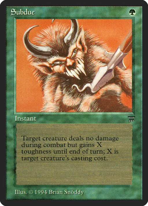 Subdue [Legends] - MTG Single