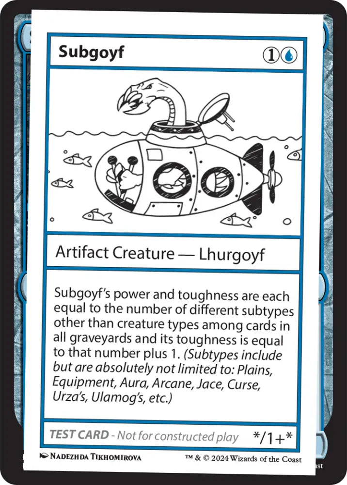 Subgoyf [Mystery Booster 2 Playtest Cards] - MTG Single