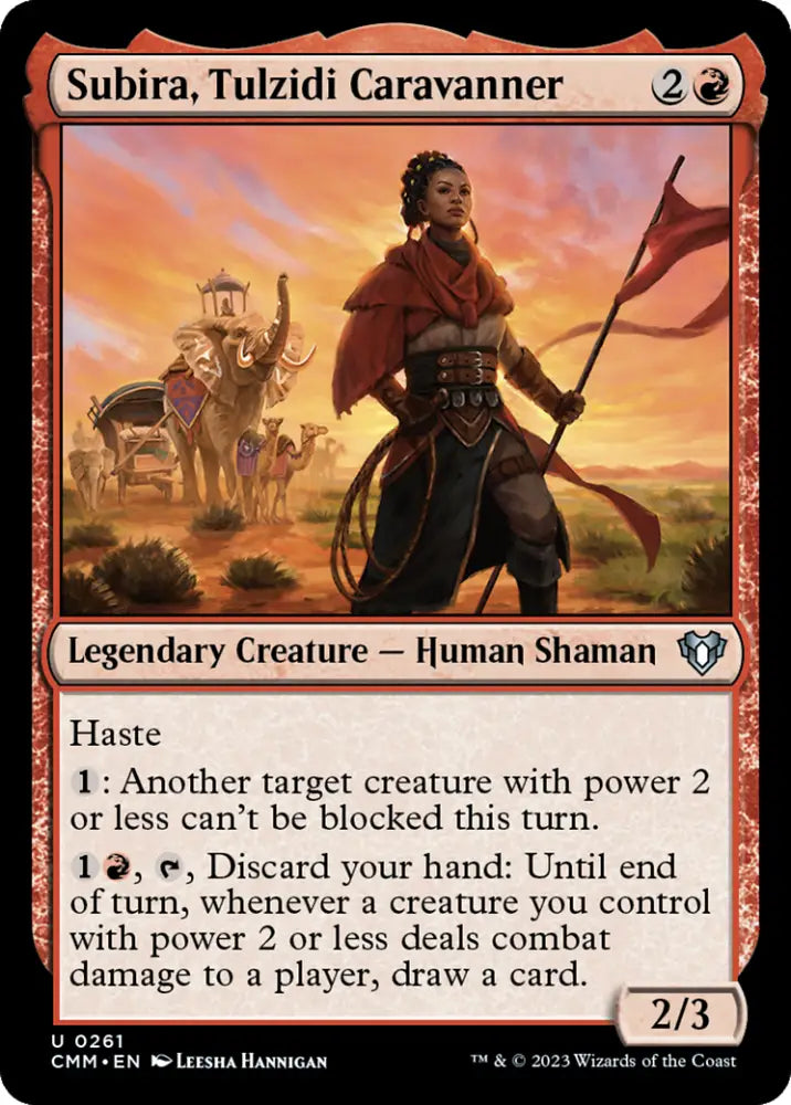 Subira Tulzidi Caravanner [Commander Masters] - MTG Single