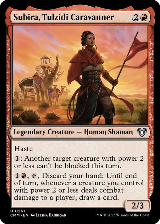 Subira Tulzidi Caravanner [Commander Masters] - MTG Single