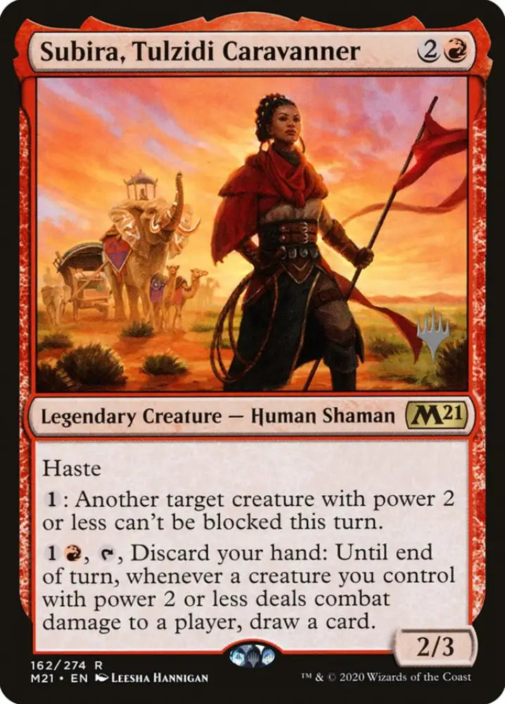 Subira Tulzidi Caravanner (Promo Pack) [Core Set 2021 Promos] - MTG Single