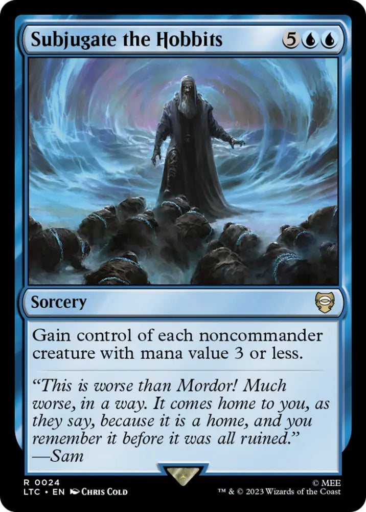 Subjugate the Hobbits [The Lord of the Rings: Tales of Middle-Earth Commander] - MTG Single
