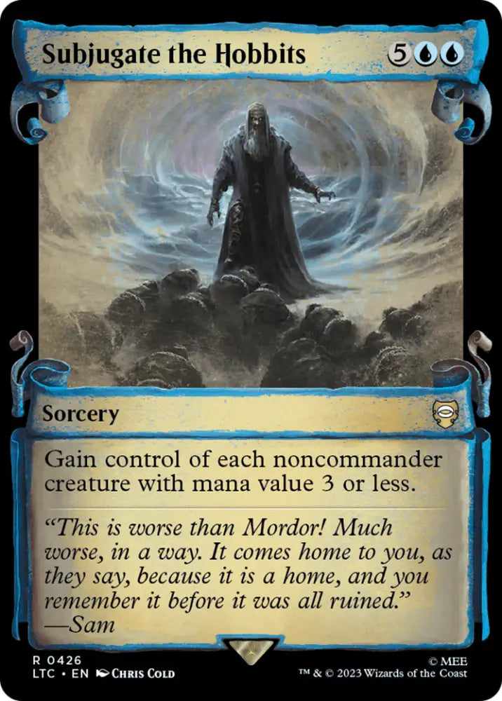 Subjugate the Hobbits [The Lord of the Rings: Tales of Middle-Earth Commander Showcase Scrolls] - MTG Single