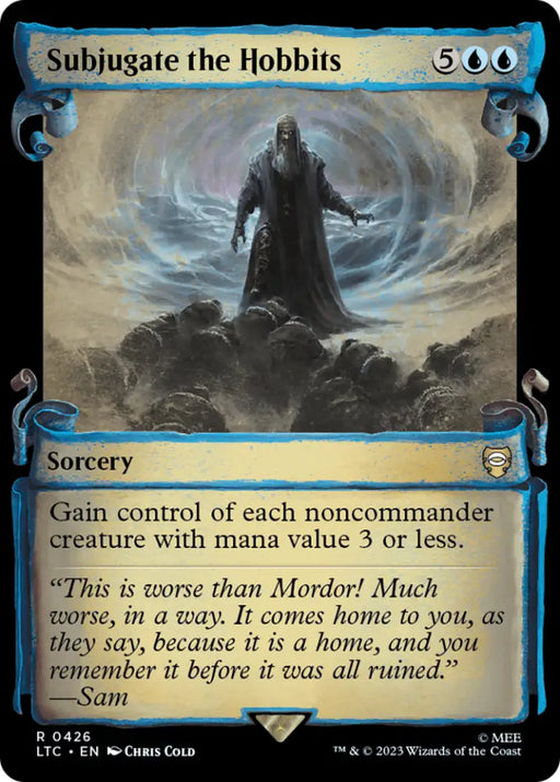Subjugate the Hobbits [The Lord of the Rings: Tales of Middle-Earth Commander Showcase Scrolls] - MTG Single