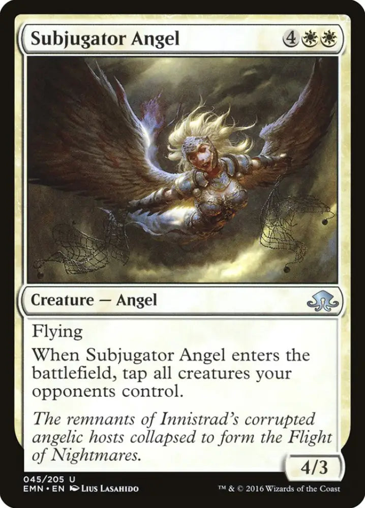 Subjugator Angel [Eldritch Moon] - MTG Single