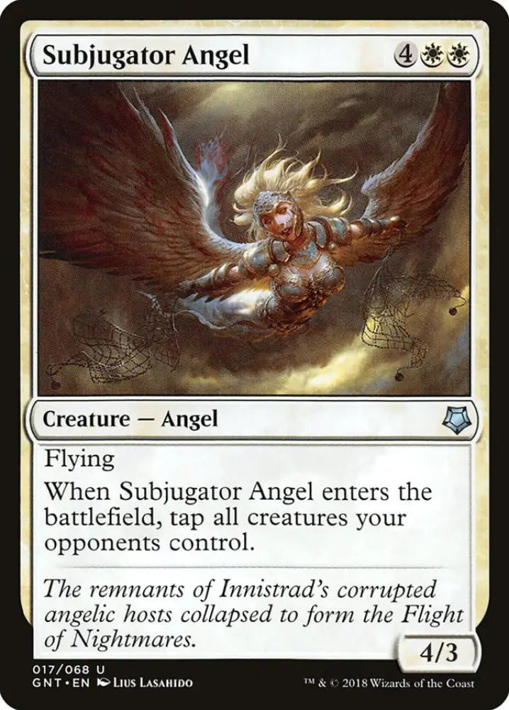 Subjugator Angel [Game Night 2018] - MTG Single
