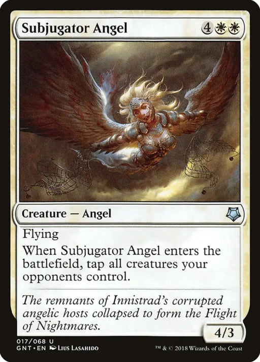 Subjugator Angel [Game Night 2018] - MTG Single