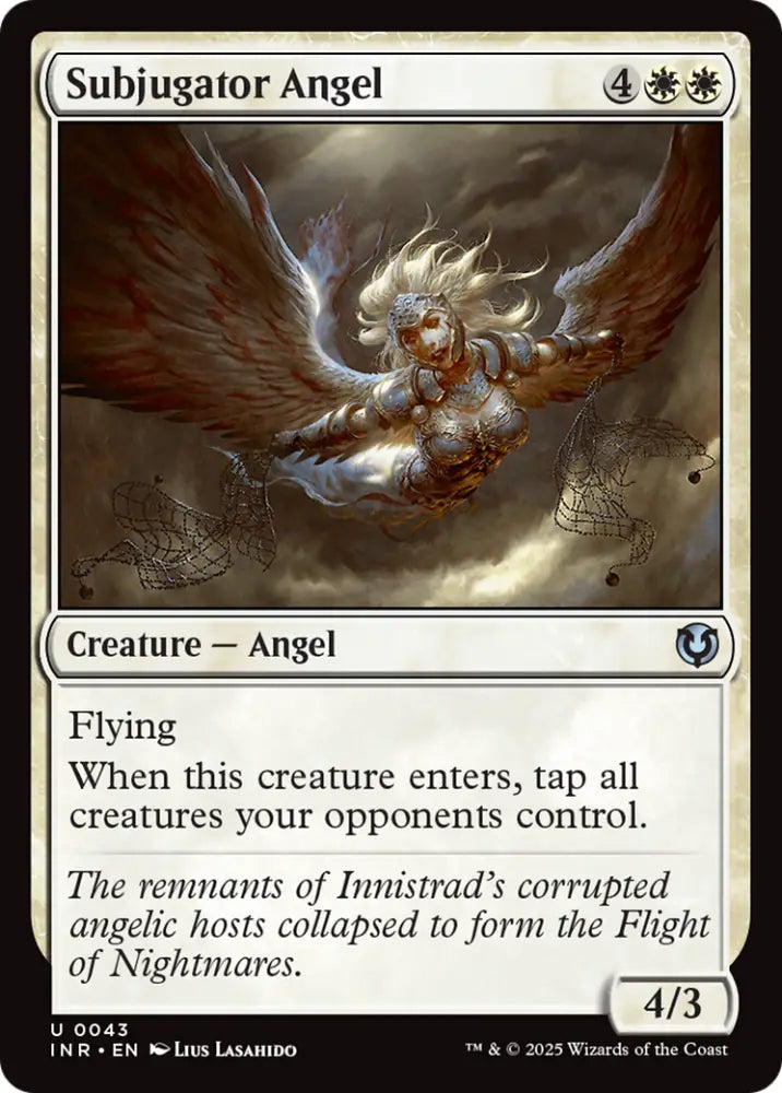 Subjugator Angel [Innistrad Remastered] - MTG Single
