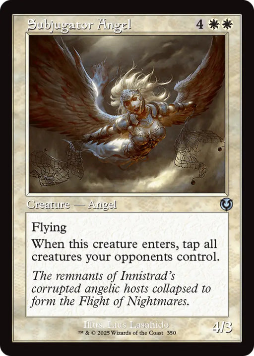 Subjugator Angel (Retro Frame) [Innistrad Remastered] - MTG Single