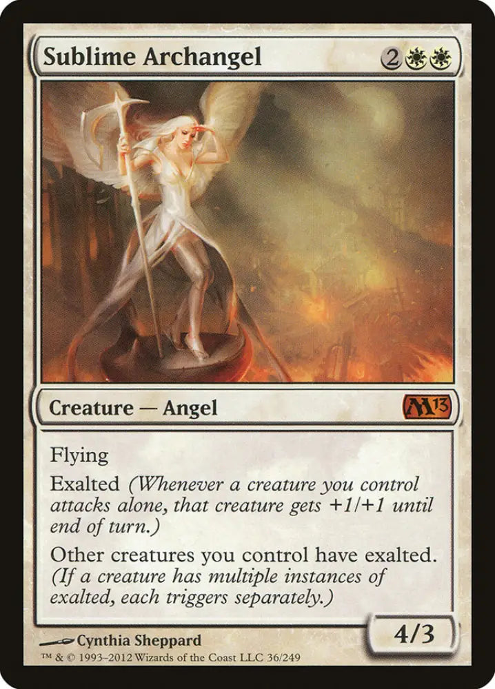 Sublime Archangel [Magic 2013] - MTG Single