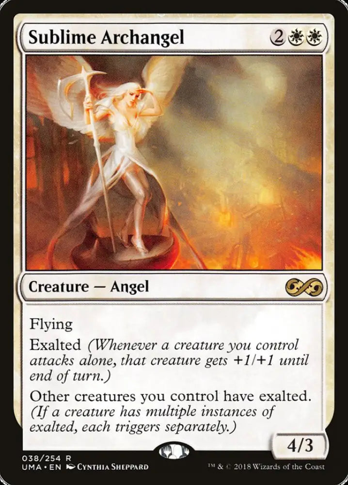 Sublime Archangel [Ultimate Masters] - MTG Single