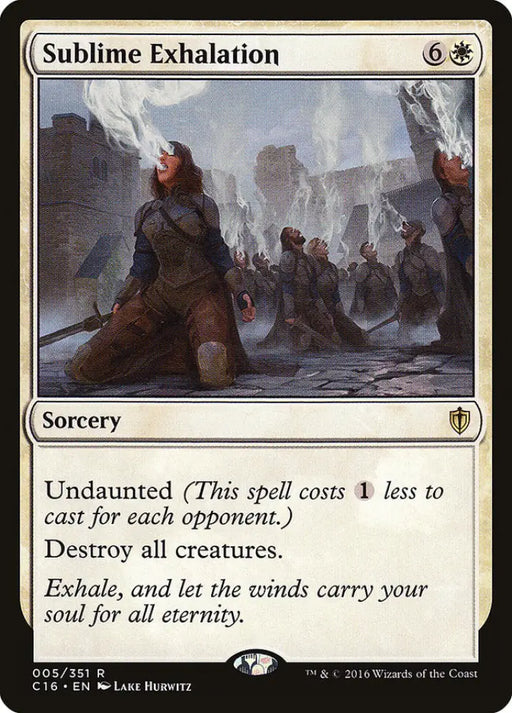 Sublime Exhalation [Commander 2016] - MTG Single