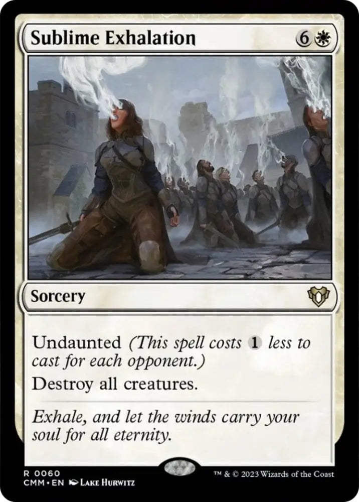 Sublime Exhalation [Commander Masters] - MTG Single