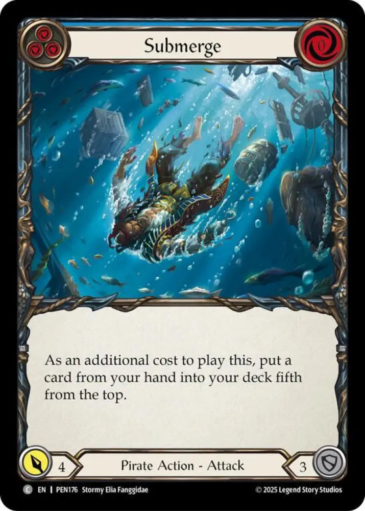 Submerge (Blue) (PEN176) [Compendium of Rathe]