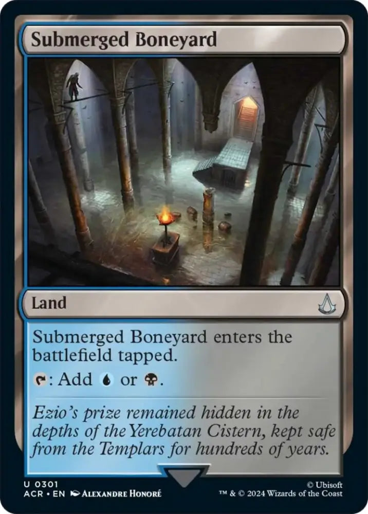 Submerged Boneyard [Assassin’s Creed] - MTG Single