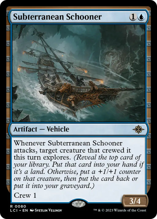 Subterranean Schooner [The Lost Caverns of Ixalan] - MTG Single