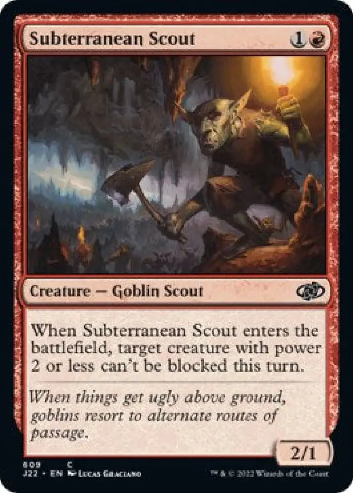 Subterranean Scout [Jumpstart 2022] - MTG Single