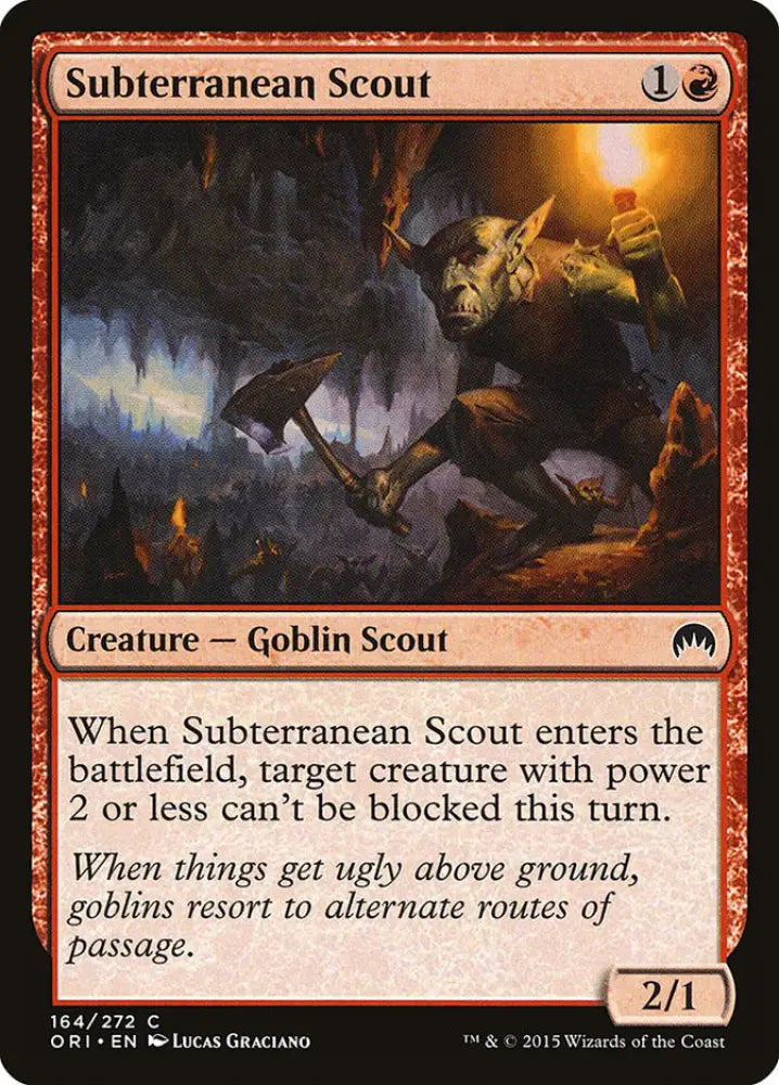 Subterranean Scout [Magic Origins] - MTG Single
