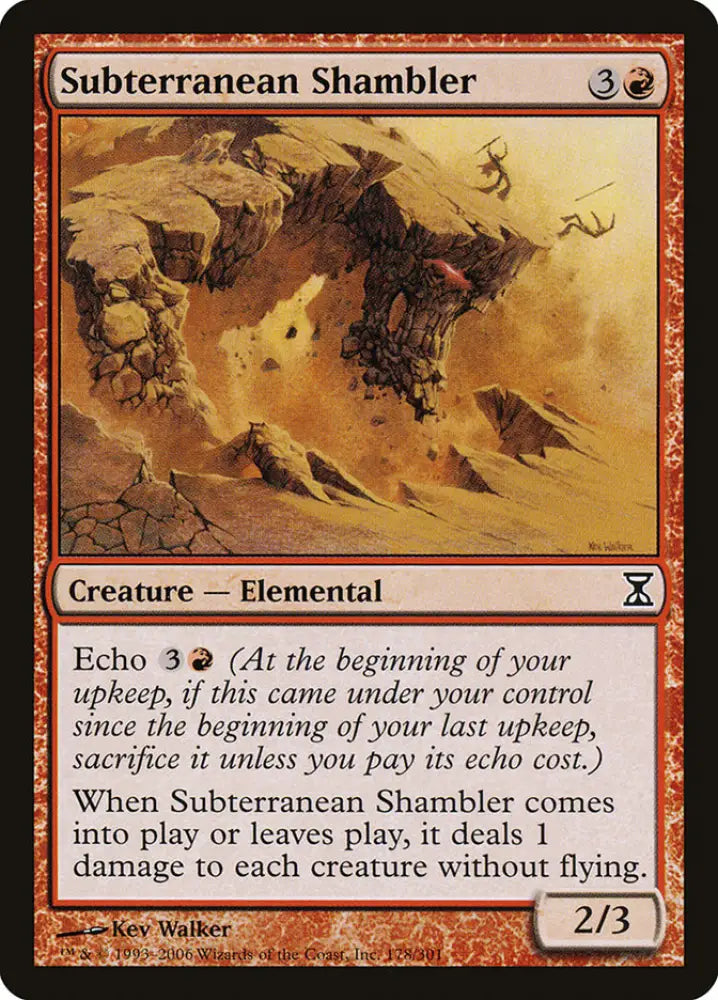 Subterranean Shambler [Time Spiral] - MTG Single
