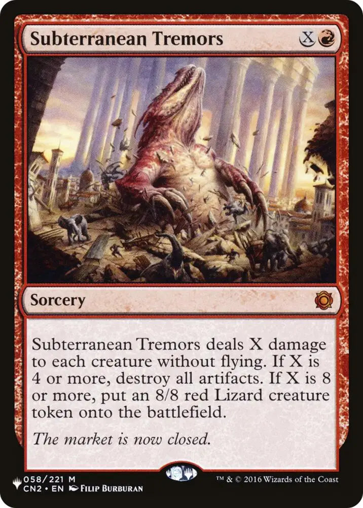 Subterranean Tremors (58) [The List]