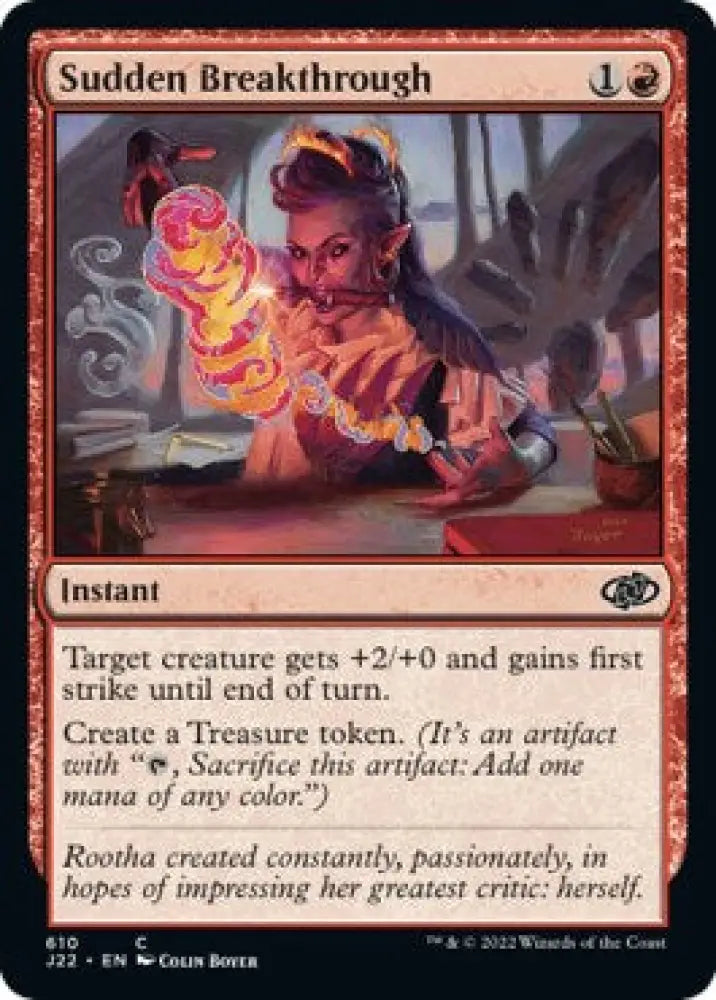 Sudden Breakthrough [Jumpstart 2022] - MTG Single