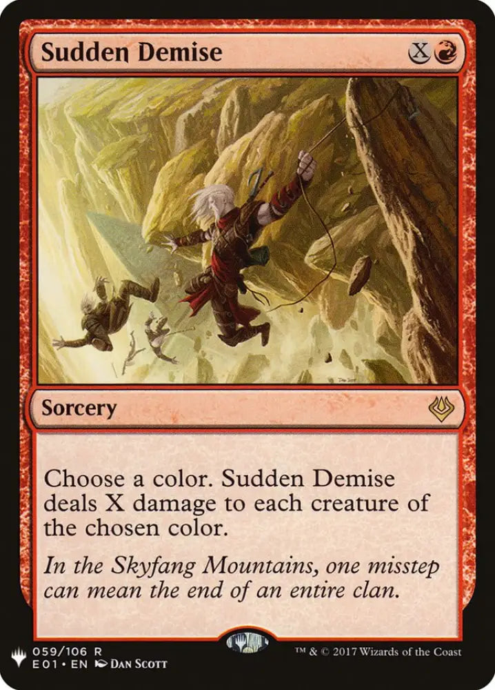 Sudden Demise [The List] - MTG Single