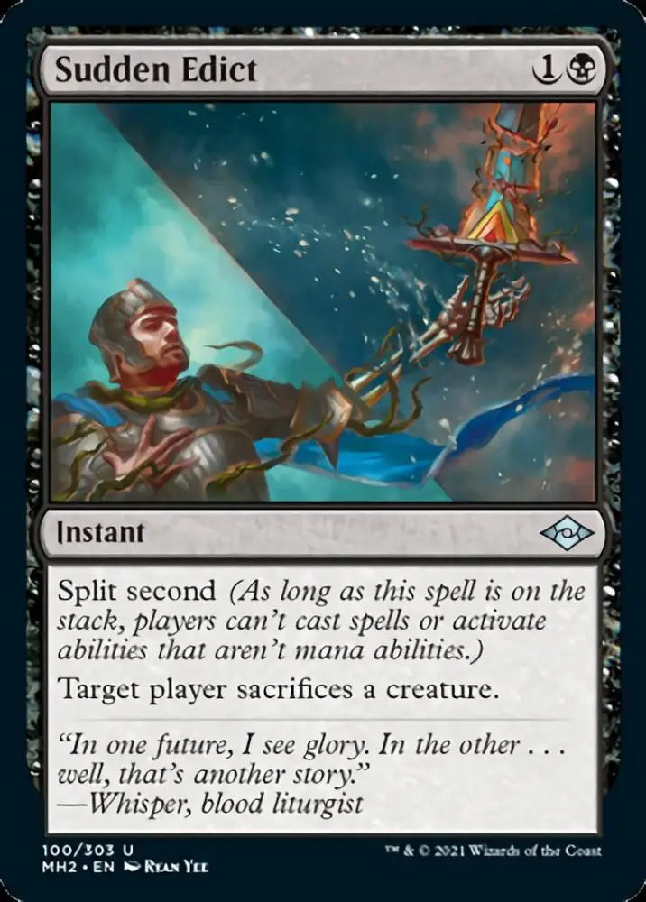 Sudden Edict [Modern Horizons 2] - MTG Single