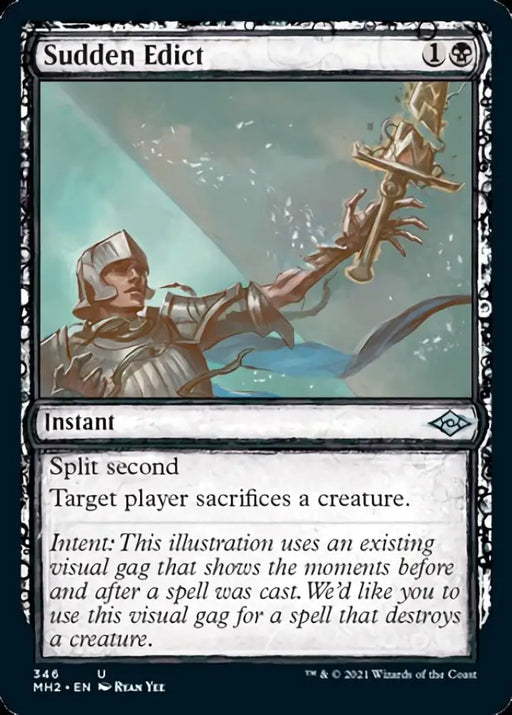 Sudden Edict (Sketch) [Modern Horizons 2] - MTG Single