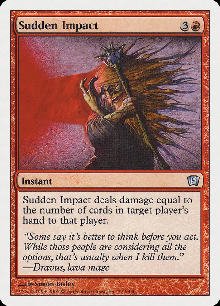 Sudden Impact [Ninth Edition] - MTG Single