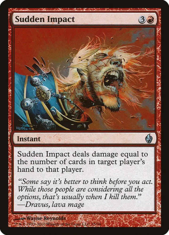 Sudden Impact [Premium Deck Series: Fire and Lightning] - MTG Single