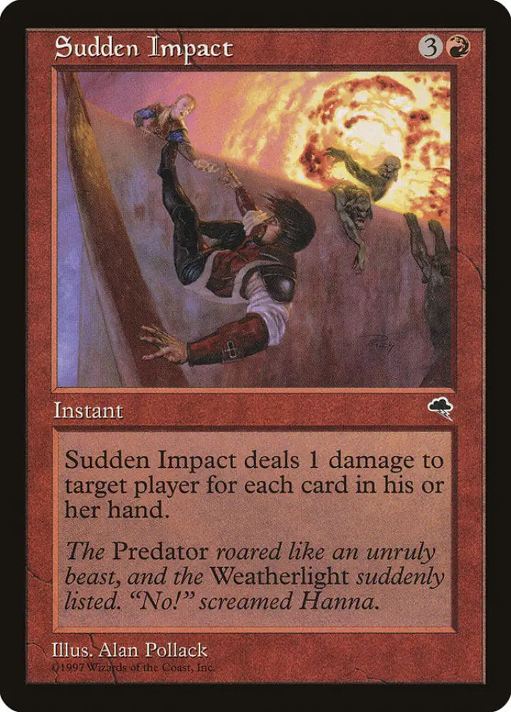 Sudden Impact [Tempest] - MTG Single