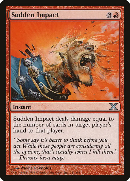 Sudden Impact [Tenth Edition] - MTG Single
