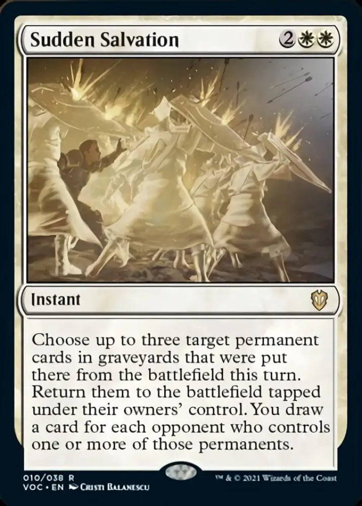 Sudden Salvation [Innistrad: Crimson Vow Commander] - MTG Single