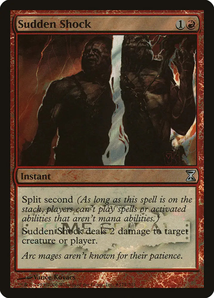 Sudden Shock [Time Spiral Promos] - MTG Single