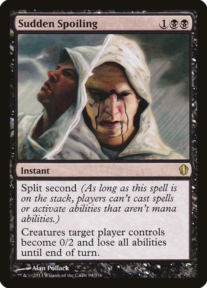 Sudden Spoiling [Commander 2013] - MTG Single