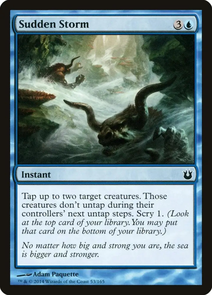 Sudden Storm [Born of the Gods] - MTG Single