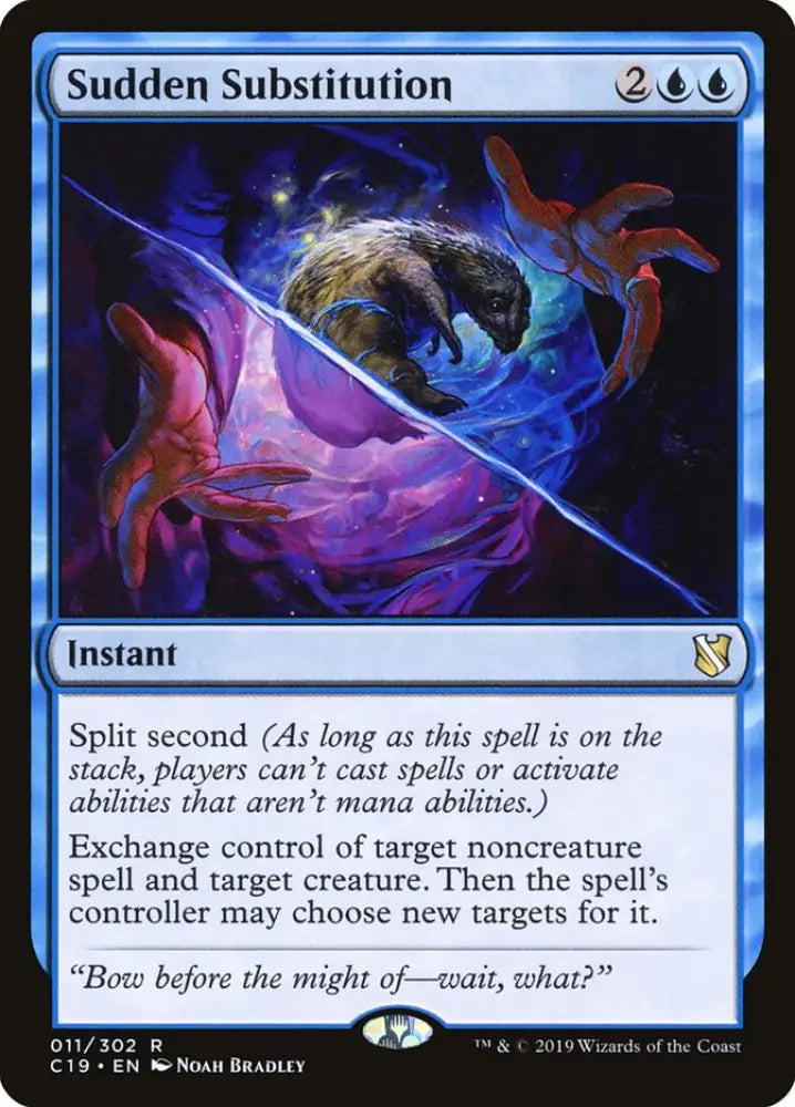 Sudden Substitution [Commander 2019] - MTG Single
