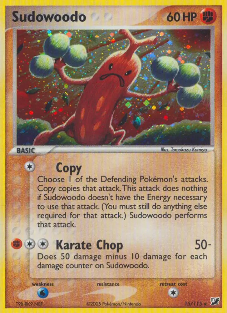 Sudowoodo (15/115) [EX: Unseen Forces] - Pokemon Single