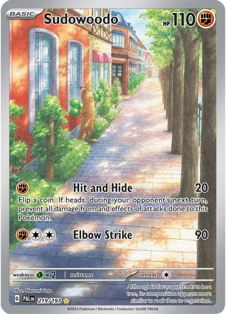 Sudowoodo (219/193) [Scarlet & Violet: Paldea Evolved] - Pokemon Single
