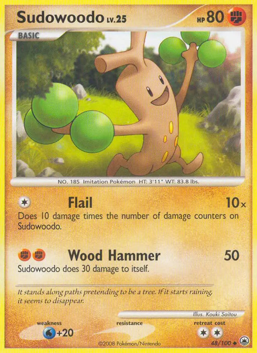 Sudowoodo (48/100) [Diamond & Pearl: Majestic Dawn] - Pokemon Single