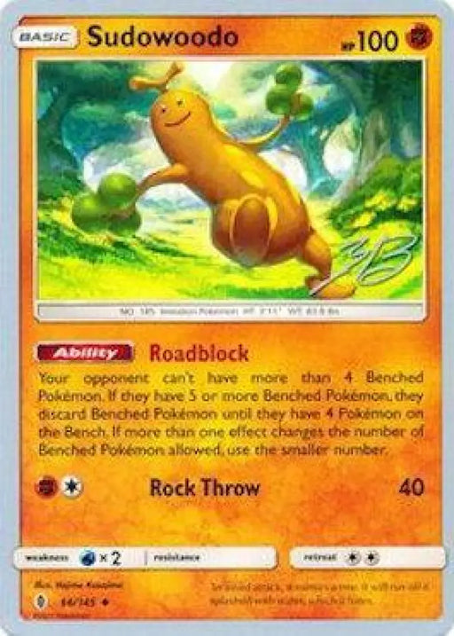Sudowoodo (66/145) (Ice Path FTW - Zachary Bokhari) [World Championships 2017] - Pokemon Single