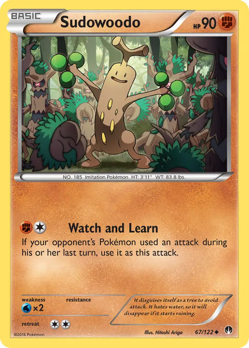 Sudowoodo (67/122) [XY: BREAKpoint] - Pokemon Single
