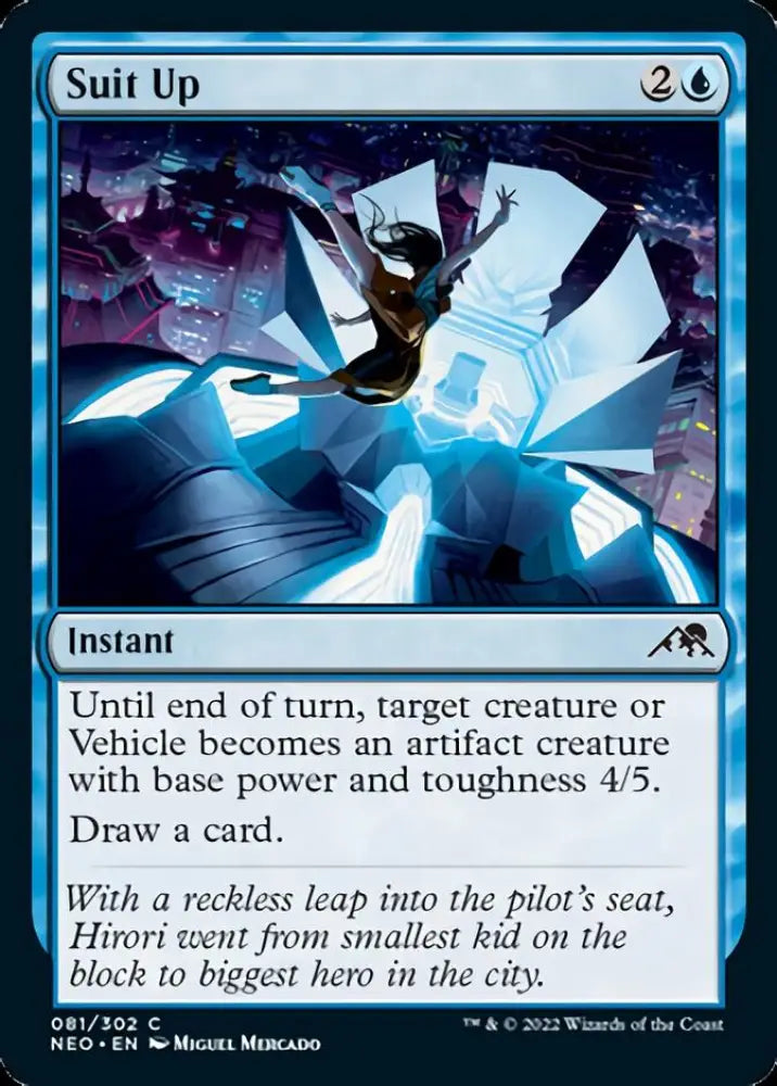 Suit Up [Kamigawa: Neon Dynasty] - MTG Single