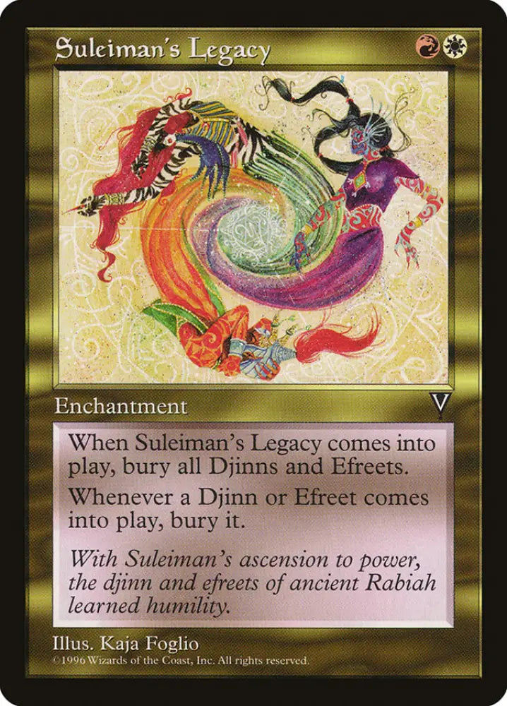 Suleiman’s Legacy [Visions] - MTG Single