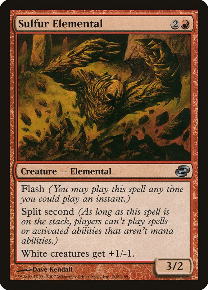 Sulfur Elemental [Planar Chaos] - MTG Single