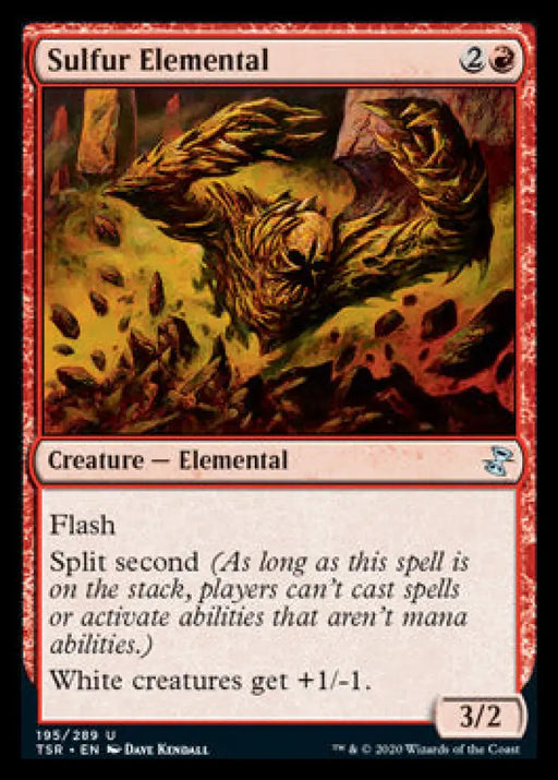 Sulfur Elemental [Time Spiral Remastered] - MTG Single