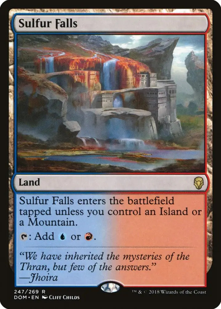 Sulfur Falls [Dominaria] - MTG Single
